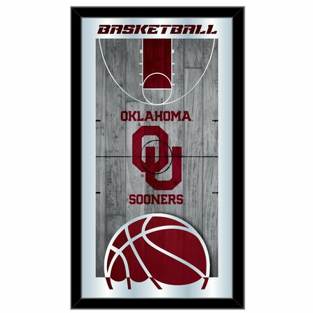 HOLLAND BAR STOOL CO Oklahoma 15" x 26" Basketball Mirror MBsktOklhma